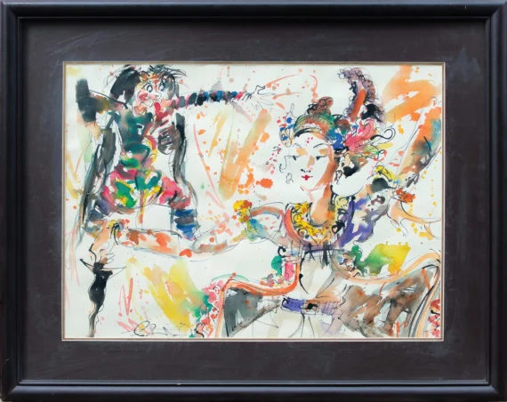 I Nyoman Gunarsa ~ Rangda And The Dancer (Rangda Dan Penari) | GLOBAL AUCTION