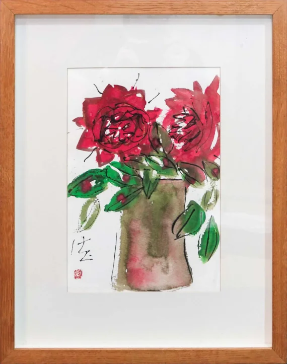 Earl Lu Ming-teh ~ Flowers | GLOBAL AUCTION