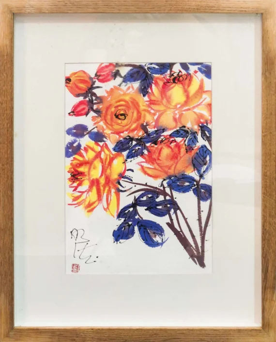 Earl Lu Ming-teh ~ Flowers | GLOBAL AUCTION