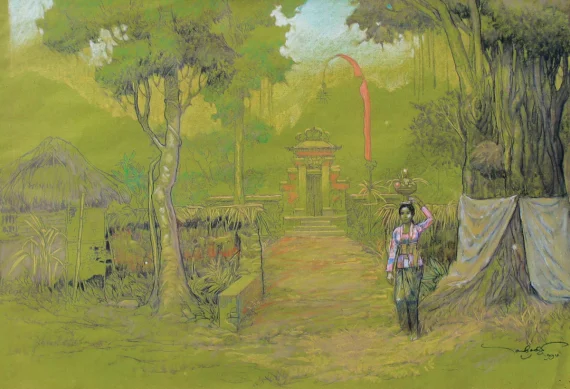 Sambodja ~ Village In Bangli (Kampung Di Bangli) | GLOBAL AUCTION